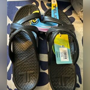 Telic ortho sandal black NWT